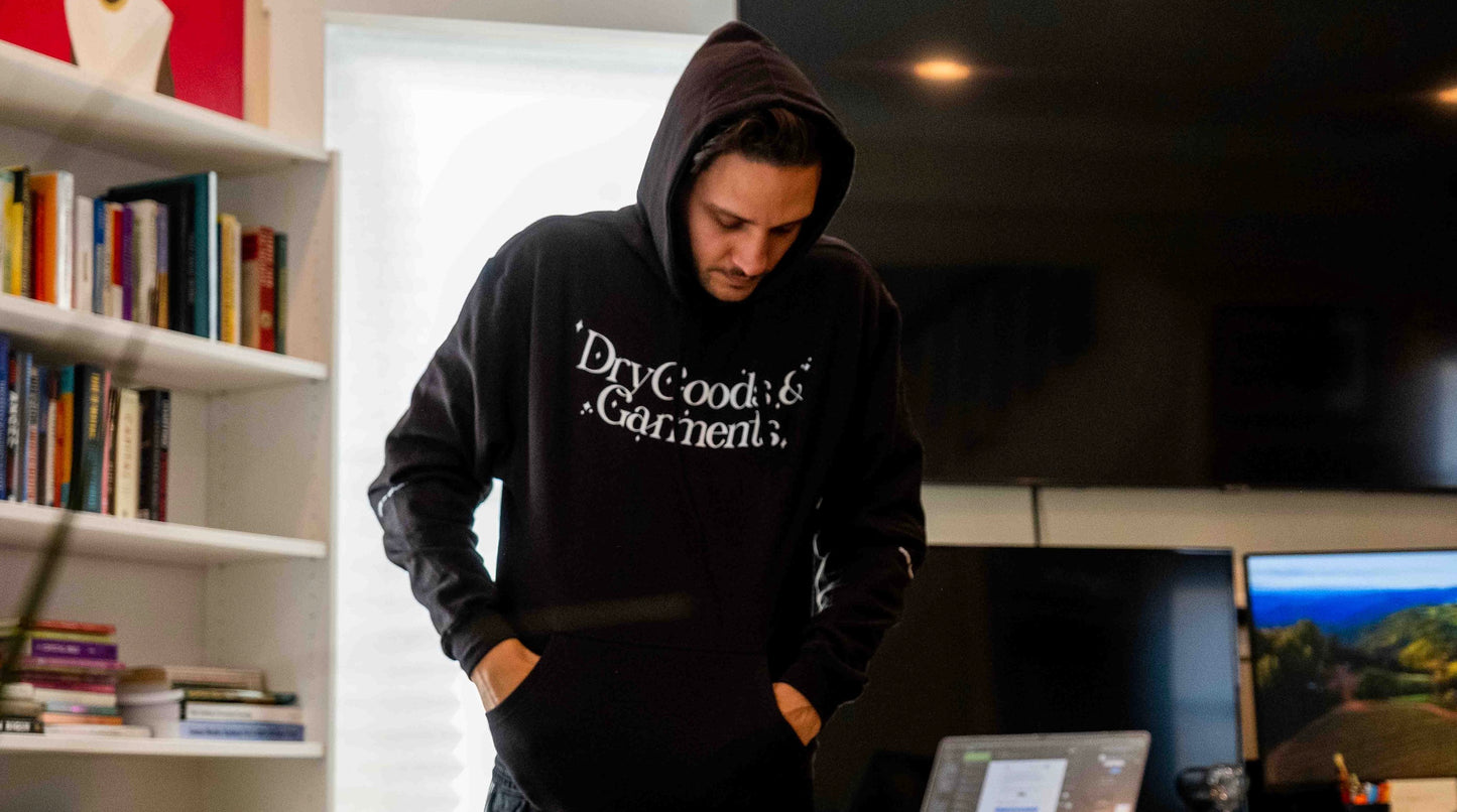 Black Logo Hoodie