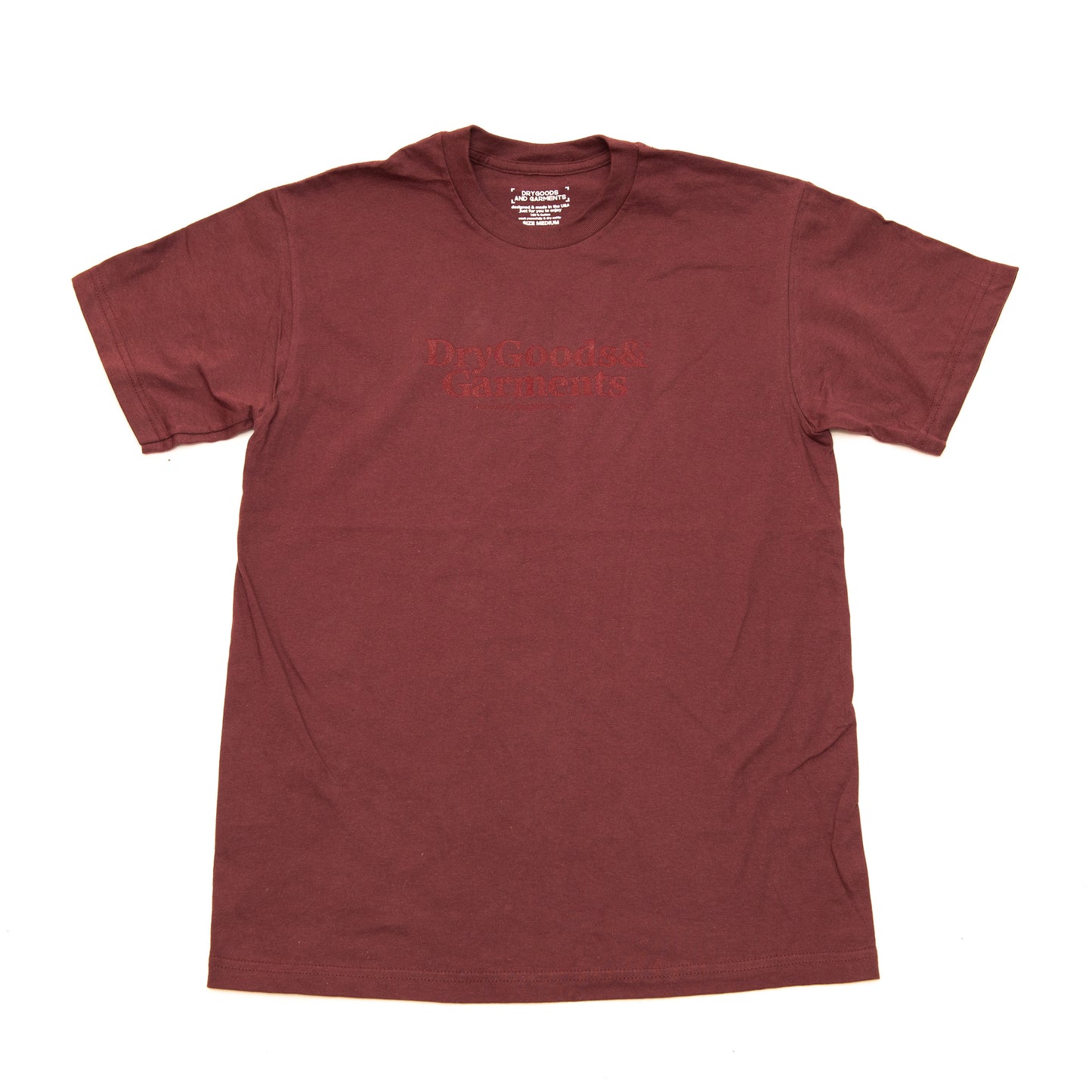 Burgundy Logo Tee