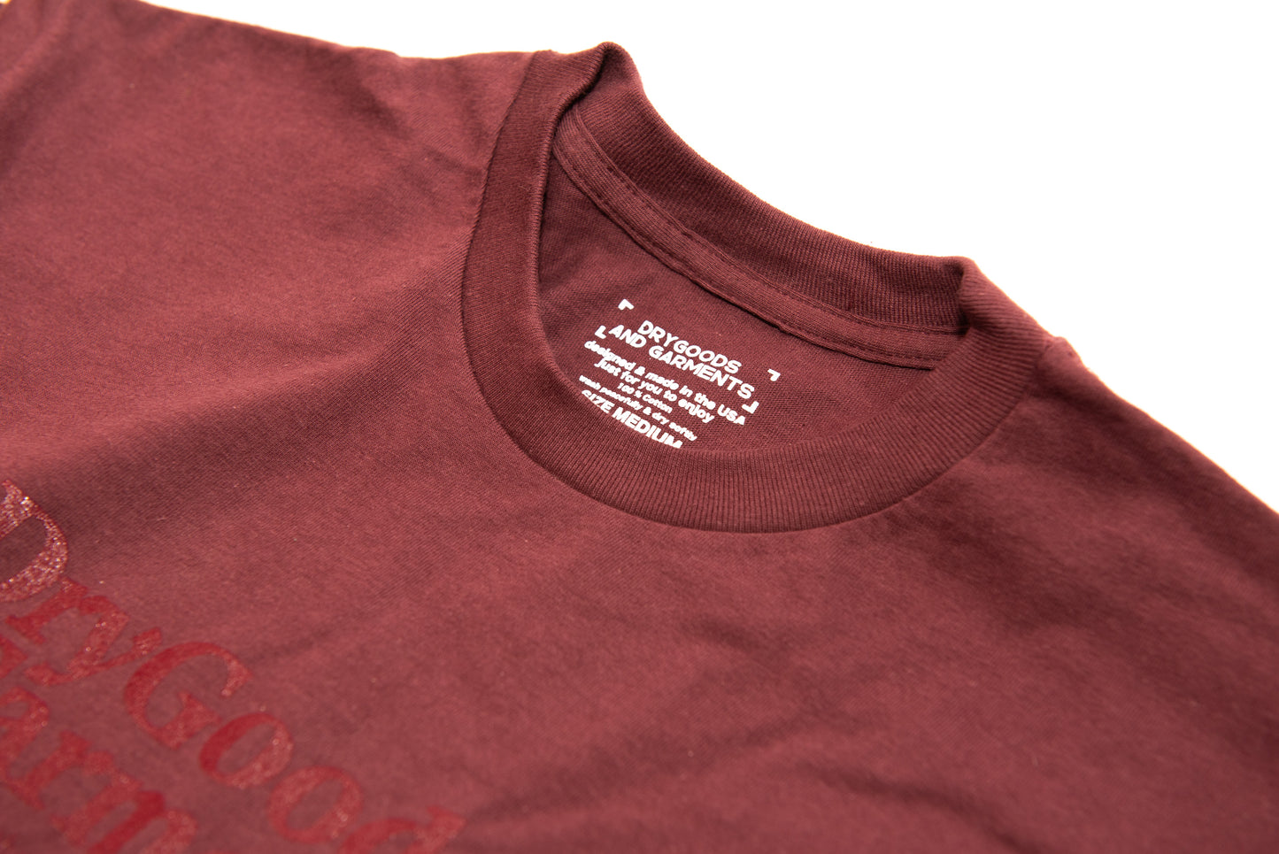 Burgundy Logo Tee